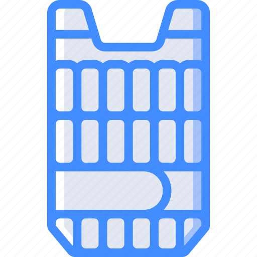 Equipment, fitness, gym, health, vest, weighted icon - Download on Iconfinder