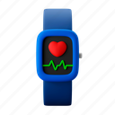 smartwatch, heart rate, wristwatch, gadget 