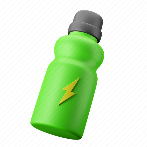 Electrolytes, energy drink, sports drink, isotonic, bottle 3D illustration - Download on Iconfinder