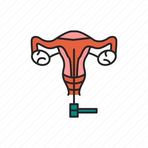 Hysteroscopy, female, reproductive, system icon - Download on Iconfinder