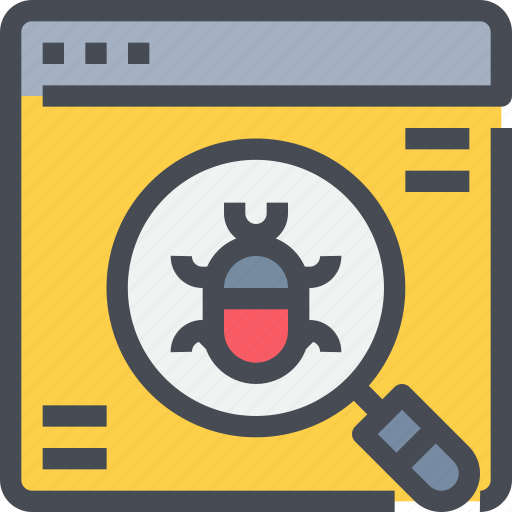 Browser, bug, code, coding, programming, virus icon - Download on Iconfinder