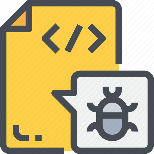Bug, code, coding, development, file, programming, security icon - Download on Iconfinder