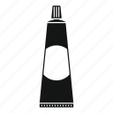 blank, bottle, coloring, hair, package, plastic, tube