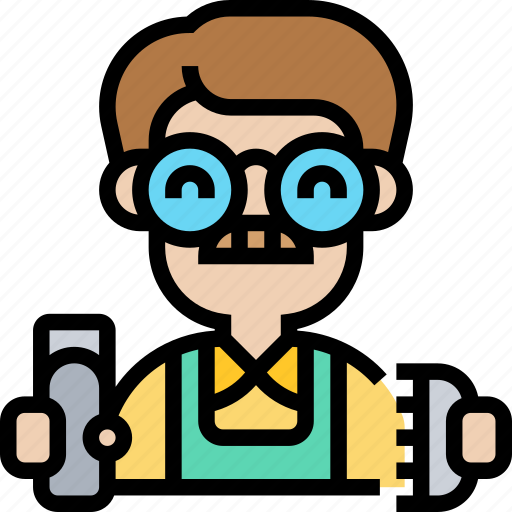 Barber, hairstylist, service, professional, occupation icon - Download on Iconfinder