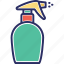 bottle, hair spray, salon spray, spray bottle, sprayer 