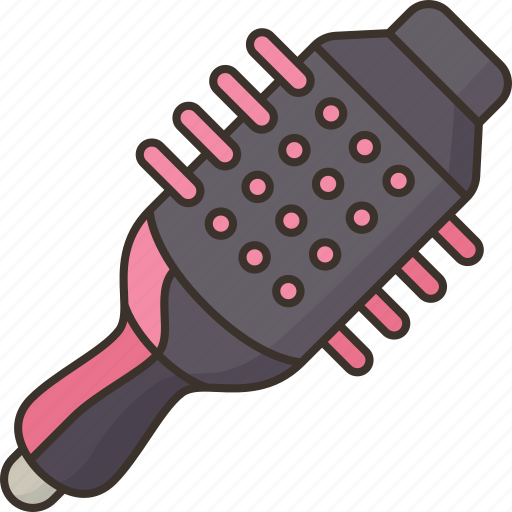 Dryer, brush, hair, styling, blow icon - Download on Iconfinder
