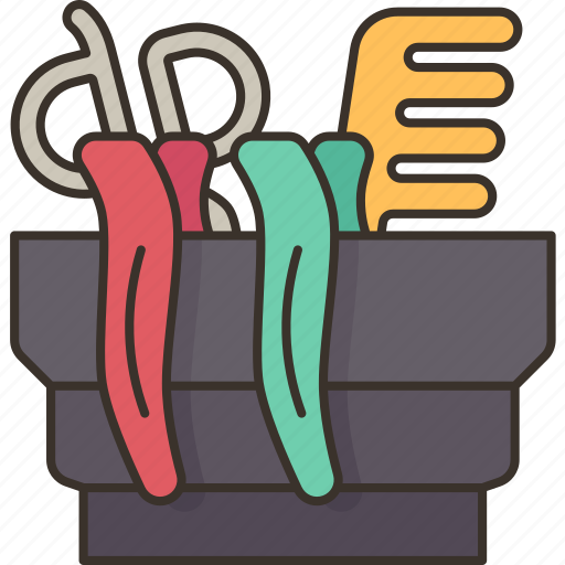 Scissors, holder, organizer, storage, cutting icon - Download on Iconfinder