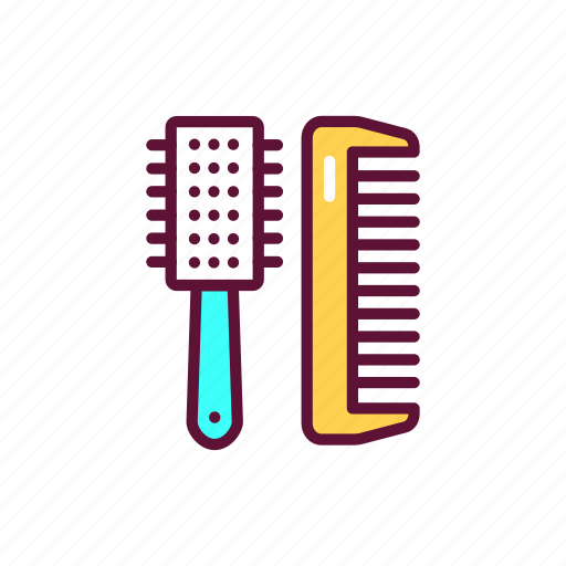 Combs, hair, care icon - Download on Iconfinder