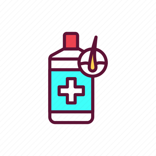 Treatment, hair, bottle icon - Download on Iconfinder