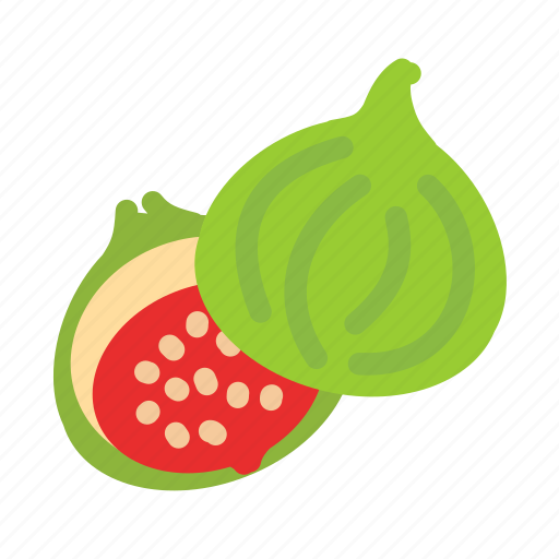 Half, friuts, vegan, fig, fruit, food, plant icon - Download on Iconfinder