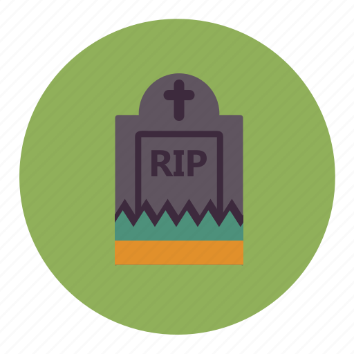 Cross, dead, grave, gravestone, graveyard, halloween, rip icon - Download on Iconfinder