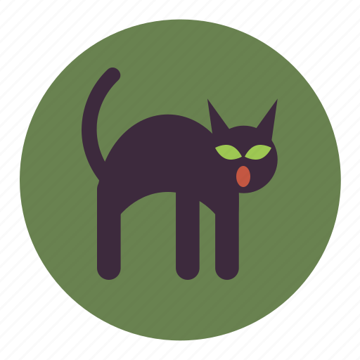 Animal, bad, black, cat, creepy, halloween, luck icon - Download on Iconfinder