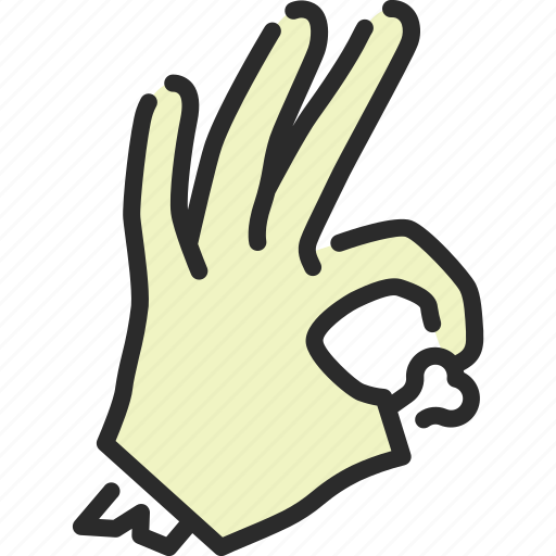 Gesture, halloween, hand, ok, okay, yes, zombie icon - Download on Iconfinder