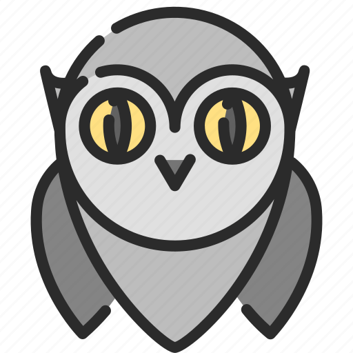 Bird, halloween, night, owl, wise icon - Download on Iconfinder