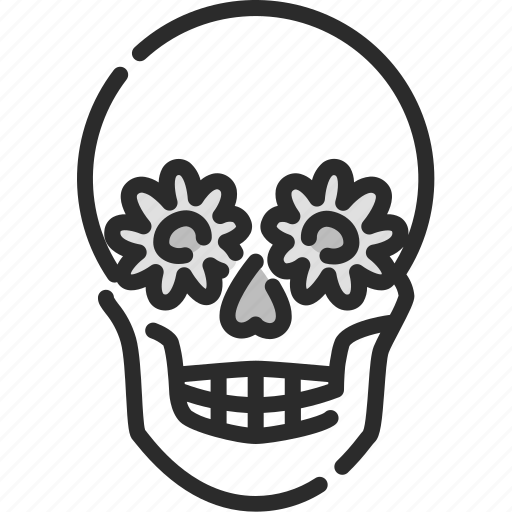 Dangerous, halloween, horror, pirate, skull, sugar skull icon - Download on Iconfinder