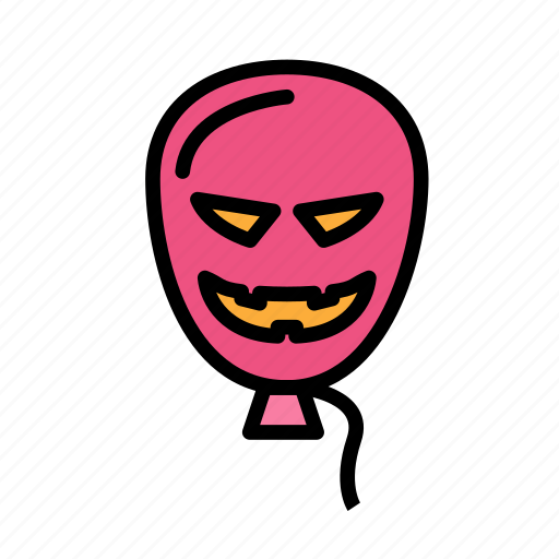 Baloon, dead, death, funeral, halloween, monster icon - Download on Iconfinder