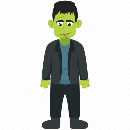 Addams family, dead man, halloween costume, lurch, zombie character icon - Download on Iconfinder