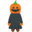 frightening pumpkin, halloween celebration, halloween costume, halloween pumpkin, spooky pumpkin 