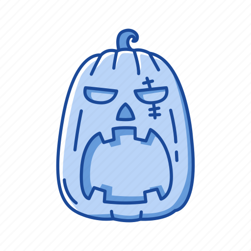 Halloween, holidays, horror, pumpkin, scary, spooky, vegetable icon - Download on Iconfinder