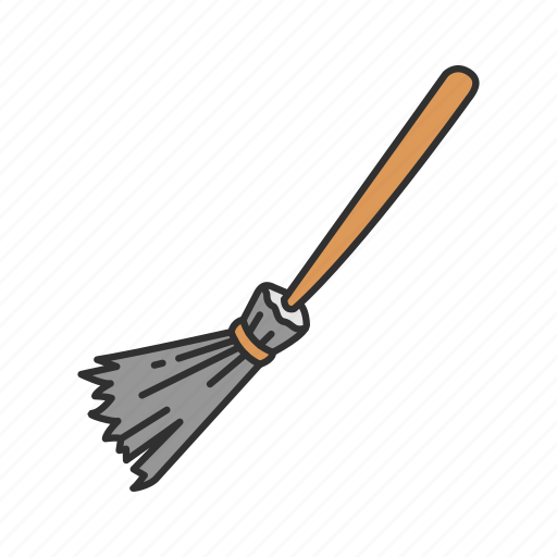 Broom, broomstick, halloween, holidays, horror, spooky, witch icon - Download on Iconfinder
