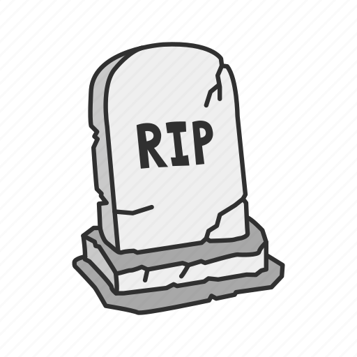 Cemetery, graveyard, halloween, holidays, horror, spooky, tombstone icon - Download on Iconfinder