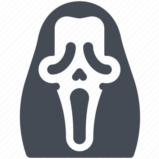 Fearfu, fearful, halloween, mask, scary, scream, spooky icon - Download on Iconfinder
