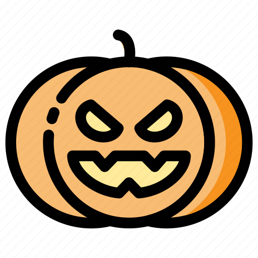 Autumn, devil, halloween, holidays, pumpkin, scary icon - Download on Iconfinder