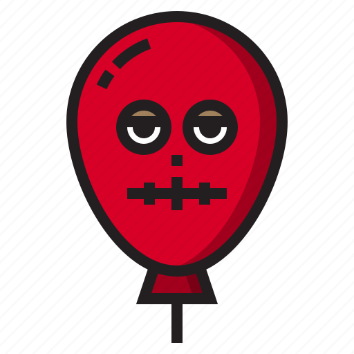 Balloon, dead, halloween, monster icon - Download on Iconfinder