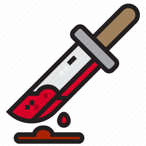 Dead, halloween, horror, knife icon - Download on Iconfinder
