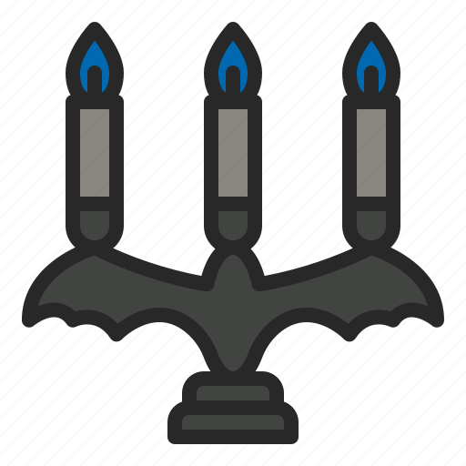 Chandle, dark, gothic, halloween, horror icon - Download on Iconfinder