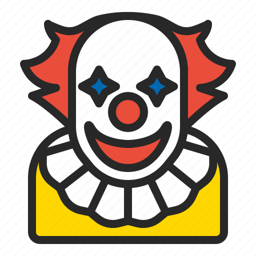 Character, clown, cosplay, halloween, horror, men icon - Download on Iconfinder