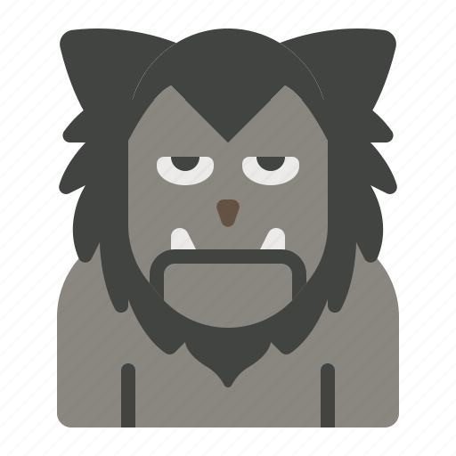 Character, cosplay, halloween, horror, werewolf, wolf, wolfman icon - Download on Iconfinder