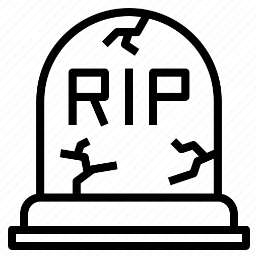 Grave, halloween, horror, scary, tombstone icon - Download on Iconfinder