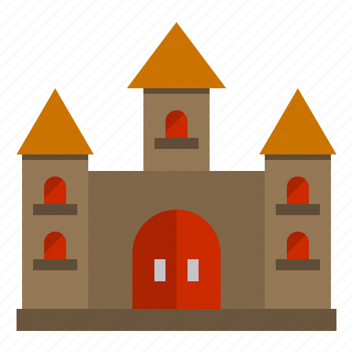 Castle, ghost, halloween, horror, scary icon - Download on Iconfinder