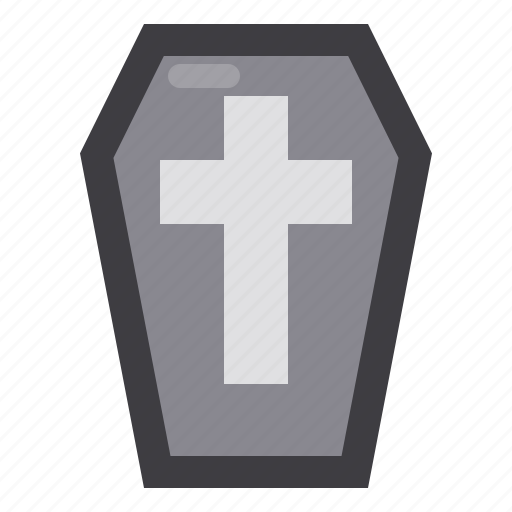 Coffin, ghost, halloween, horror, scary icon - Download on Iconfinder