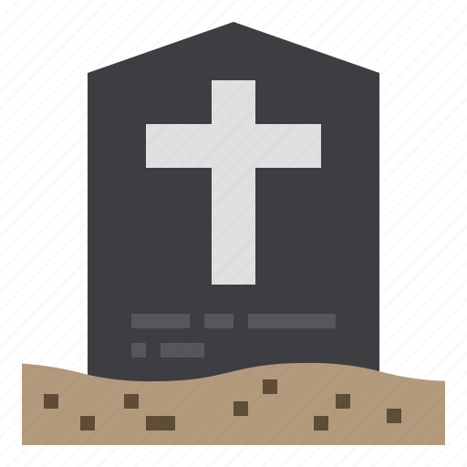 Grave, halloween, horror, scary, tombstone icon - Download on Iconfinder