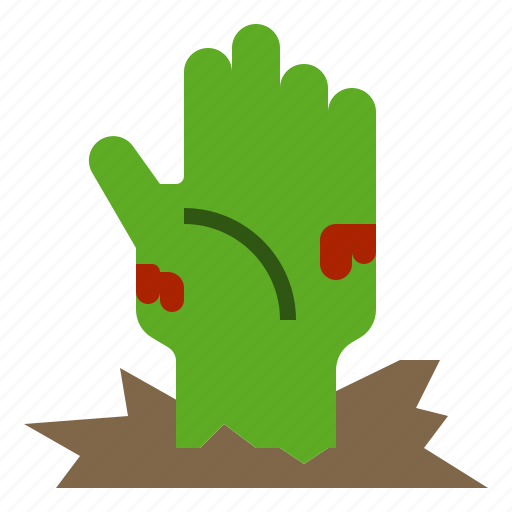 Finger, halloween, hand, touch, zombie icon - Download on Iconfinder