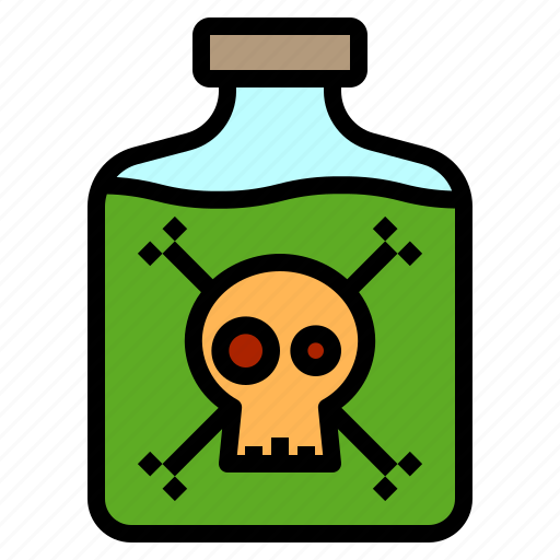 Ghost, halloween, horror, poison, scary icon - Download on Iconfinder