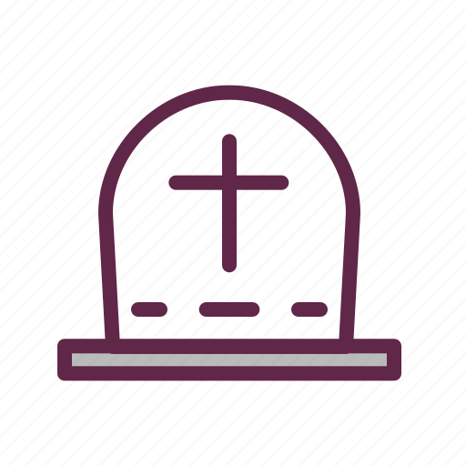 Gravestone, scary, halloween, grave, rip, stone icon - Download on Iconfinder