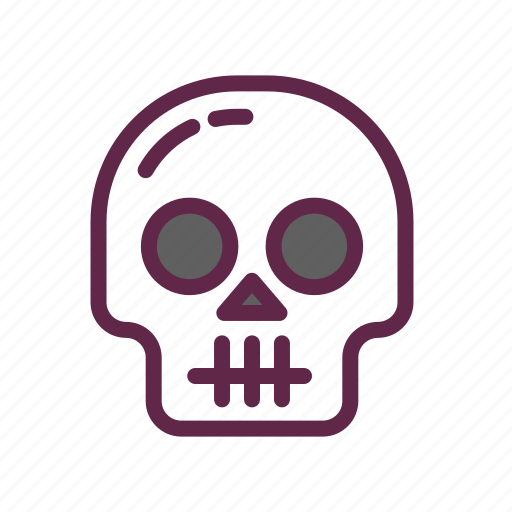 Bones, halloween, head, horror, scary, skull, spooky icon - Download on Iconfinder