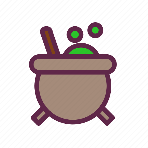 Cauldron, halloween, spooky, story, witch, wizard icon - Download on Iconfinder