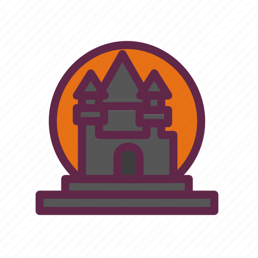 Dracula, halloween castle, haunted, transylvania, vampire icon - Download on Iconfinder