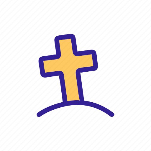 Ancient, art, burial, bury, cemetery, christian, halloween icon - Download on Iconfinder