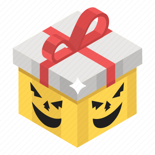 Christmas gift, gift box, ribboned package, wrapped box, wrapped gift icon - Download on Iconfinder