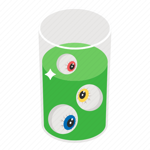 Eyeball potion, halloween cocktail, magic potion, magical drink, poison, potion, potion bottle icon - Download on Iconfinder