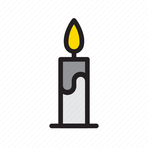 Candle, halloween, energy, light, scary icon - Download on Iconfinder