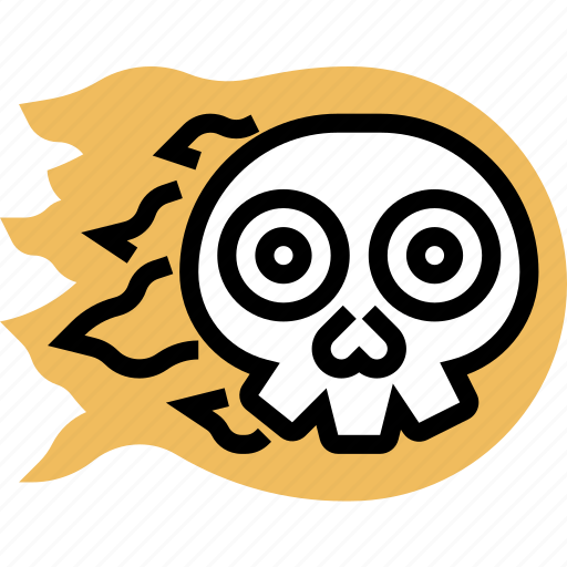 Death, skull, ghost, devil, burning icon - Download on Iconfinder