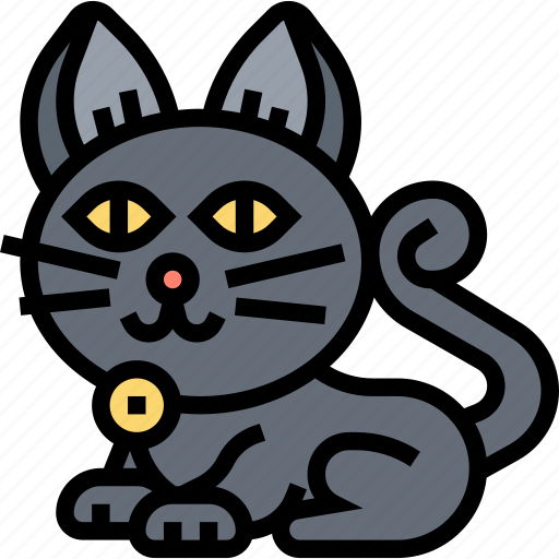 Feline, kitty, cat, pet, cute icon - Download on Iconfinder