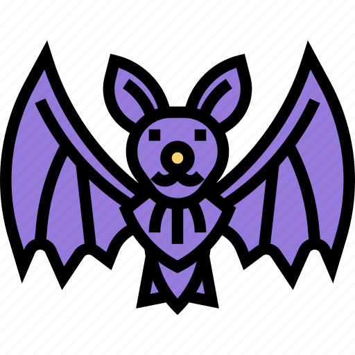 Wings, mammal, halloween, nocturnal, bat icon - Download on Iconfinder