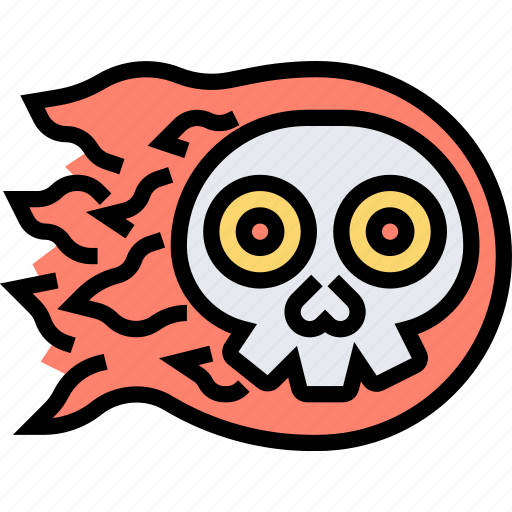 Ghost, devil, burning, death, skull icon - Download on Iconfinder